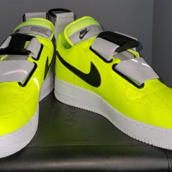 air force 1 utility neon green